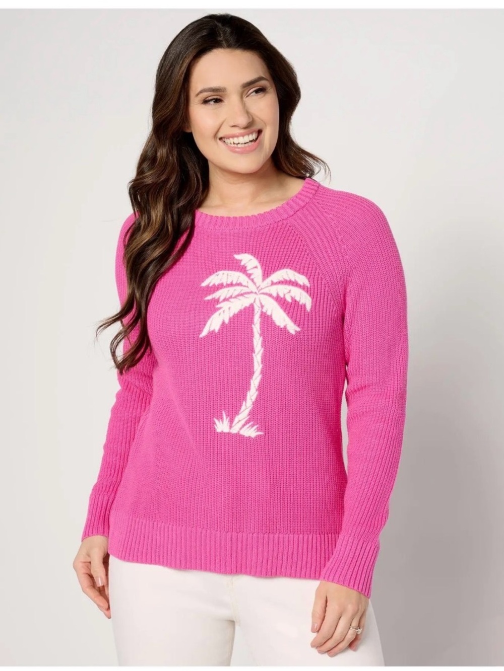 ⭐️Belle Beach by Kim Gravel Palm Tree Sweater⭐️